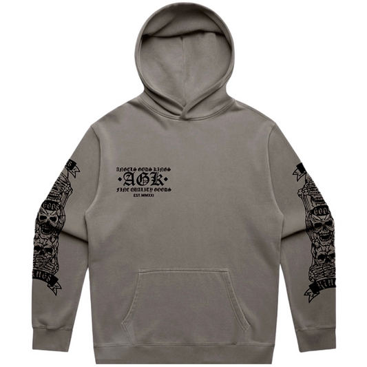 Light Gray Vintage Wash: See No Evil Hear No Evil Speak No Evil